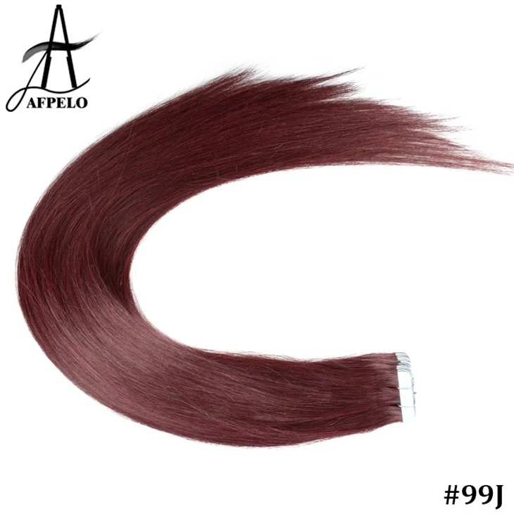 Natural Tape in hair extensions